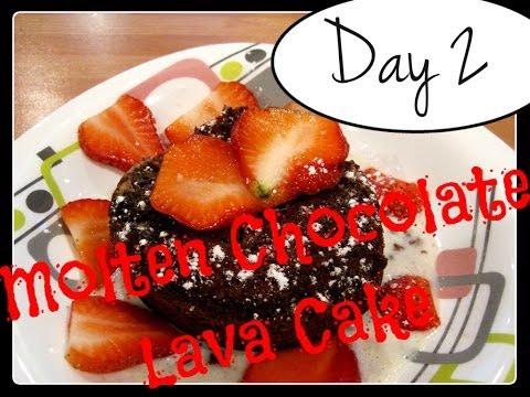 Molten Chocolate Lava Cake Recipe [Food Challenge: DAY 2]