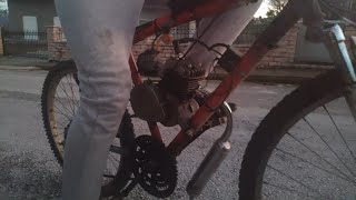 Μετατροπή ποδηλάτου Απίστευτη πατέντα Ποδήλατο με μοτέρ από παπί - YouTube
