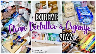 New! Extreme Clean Declutter & Organize With Me 2022 | Organize Our Homes In 2022