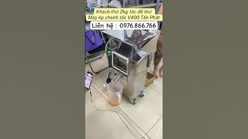 Máy ép chanh tắc 4 lô cải tiến mới  V400 -máy vắt quất số lượng lớn Tấn Phát, tự cuốn tắc 0976866766