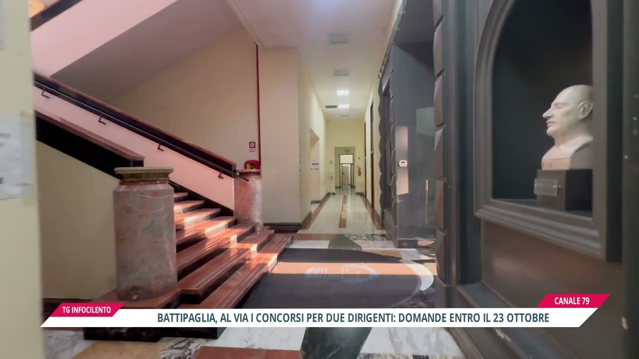 Comune di Battipaglia, al via il concorso per due nuovi dirigenti