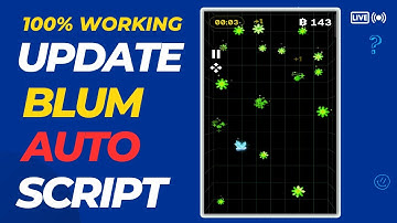 New Blum Auto Click Script | Updated Blum Auto Clicker | TechHut BD