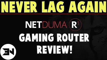 HOW TO STOP LAGGING ONLINE! - NETDUMA R1 Gaming Router Review!