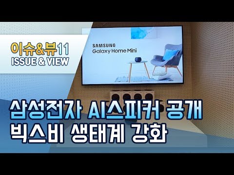 &amp;quot;옛날 가전도 빅스비로 부르세요&amp;quot; 삼성전자, <strong>AI</strong> 스피커 시장 본격 <strong>진출</strong> / 머니투데이방송 (뉴스)
