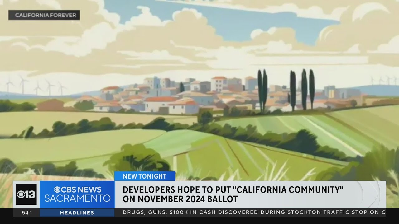 Developers hope to put proposed new Solano County city on November ballot