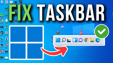 How To Fix Windows 10/11 Taskbar Not Working - Full Tutorial