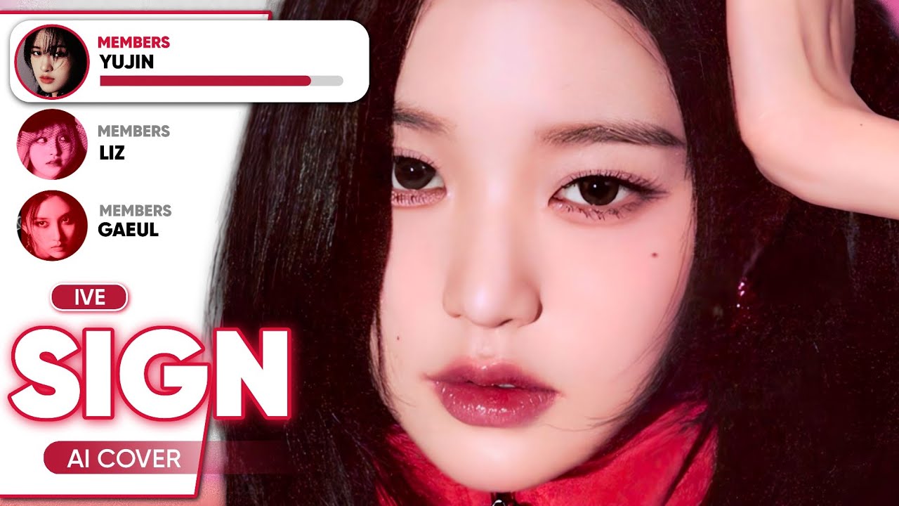 [AI COVER] How Would IVE Sing SIGN' By izna | Line Distribution + Lyrics