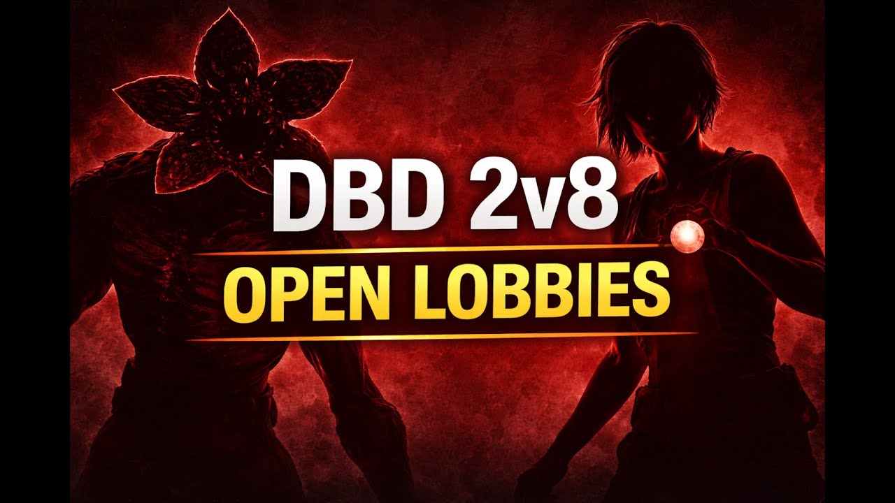 Dead by Daylight 2v8 | 8 Survivors vs 2 Killers | Open Lobbies & Chaos ...