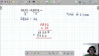 Cómo multiplicamos y dividimos números decimales