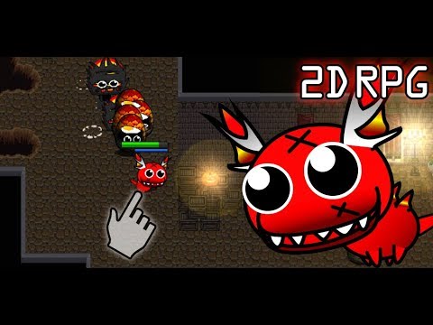 Lost dragon island dungeon on developing - 2d rpg free games PyonPyon Monster