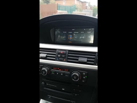 Belsee Android 7.1 Screen Navigation System Head Unit BMW idrive E90 E91 E92 E60 E61 E62 NO SIngal