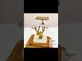 Antique Alfred Dunhill Onyx &amp; Brass Pipe Tobacco Scale, Signed, ca. 1930s