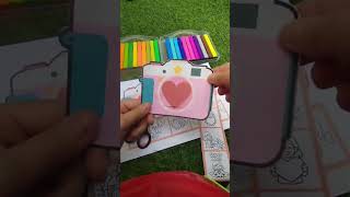 Easy Mother’s Day Craft for Kids | Printable Camera Coloring Activity