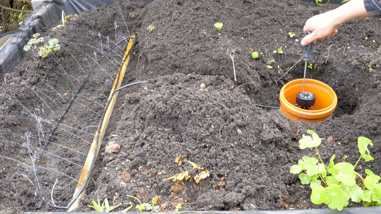 Mikrobewässerung-Einstellungen. Teil 2