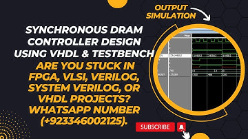 A Simplified Synchronous Dynamic RAM Controller