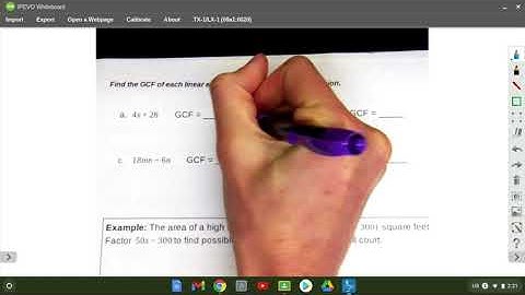 Factoring Linear Expressions Video