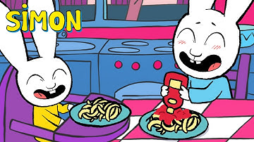Bedtime Battles & Ketchup Farts! 🤣🌟 Simon | Full episodes Compilation 1hr | Cartoons for Kids