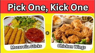 Pick One, Kick One  Junk Food Edition !! Quiz (Quiz Mania)