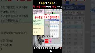 스토캐스틱 슬로우, RSI, 0778 단타 꿀팁 푼다