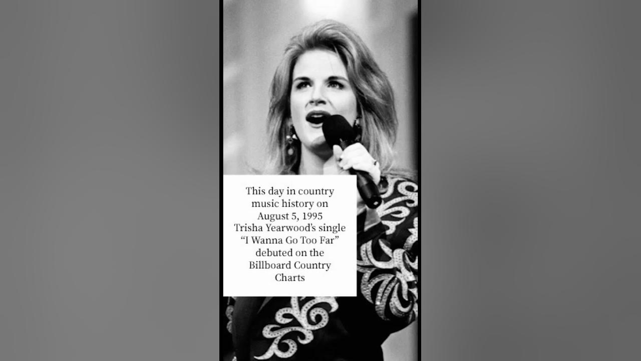 This day in country music history on 8/5/95 Trisha Yearwood hit the charts #countrymusic #90scountry