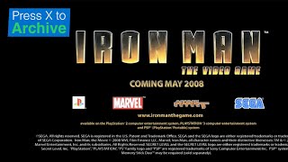 Iron Man Video Game - Ps3 - 2007 1080P Trailer