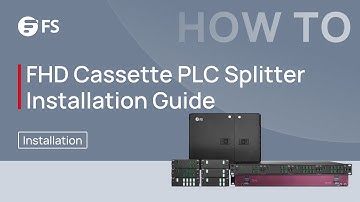 FS FHD Cassette PLC Splitter and Enclosure Solution Overview | FS