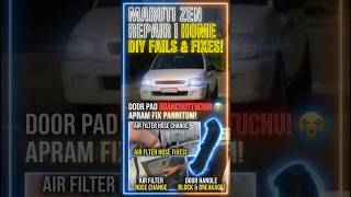 zen air filter hose and door handle change #automobile #suzuki #clutchcylinder #valvecover