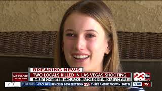 Family and friends mourn the loss of two local residents killed in the Las Vegas mass shooting