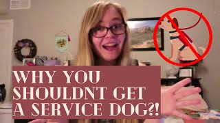 10 Reasons Why You Should NOT Get a Service Dog