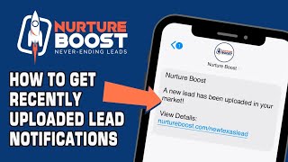 How to set up NEW LEAD IN MARKET notifications! screenshot 5