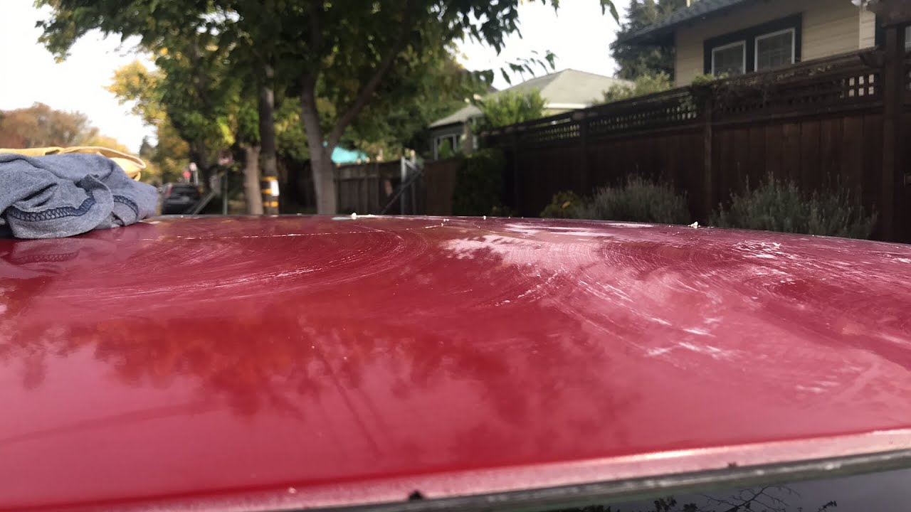 Nu finish car polish before and after 