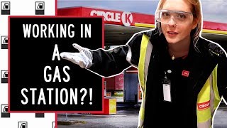 trying out a job at a gas station for a week!
