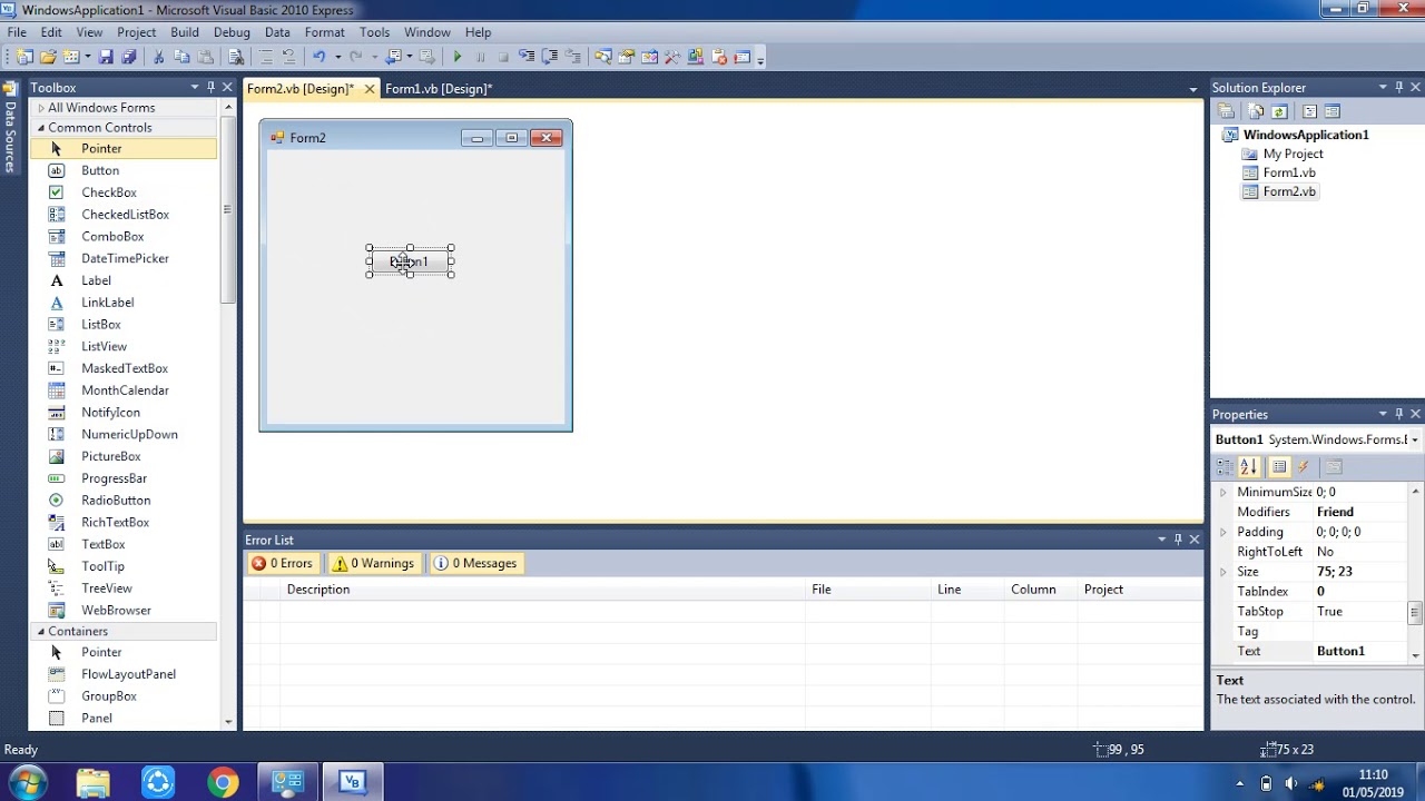 Tutorial Visual Basic - YouTube