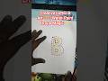Creative Letter B Art 🎨 | Water Paint Drops Magic ✨ | Shorts
