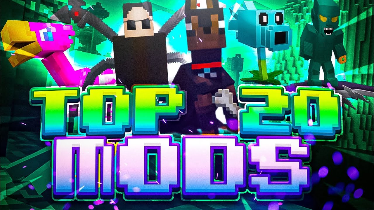 TOP 20 Los MEJORES ADDONS PARA MODIFICAR TU MINECRAFT PE - YouTube