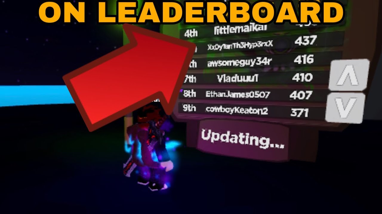 I Finally Got On The Leaderboards Ninja Legends Youtube - i finally got number one on the top leaderboard in roblox ninja legends