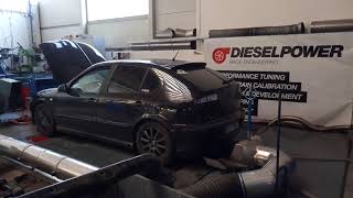 SEAT Leon 1.8t 180hp AUQ pops&bangs on the dyno