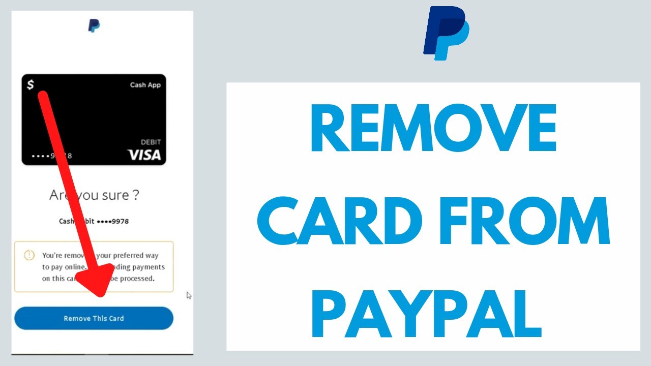 How To Remove Card From PayPal Remove Payment Method On PayPal 2021 how-to-remove-card-from-paypal-remove-payment-method-on-paypal-2021