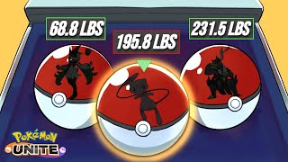 Choose Your Starter Knowing ONLY Their Weight! BUT 1 is A Lie! Pokemon Unite