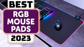 Mousepad Gaming RGB Glowing LED High Precision Mouse Pad RGB