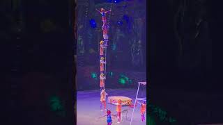 “Clown Acrobat Tower – Crazy Circus Balance Act 🤡🔥”