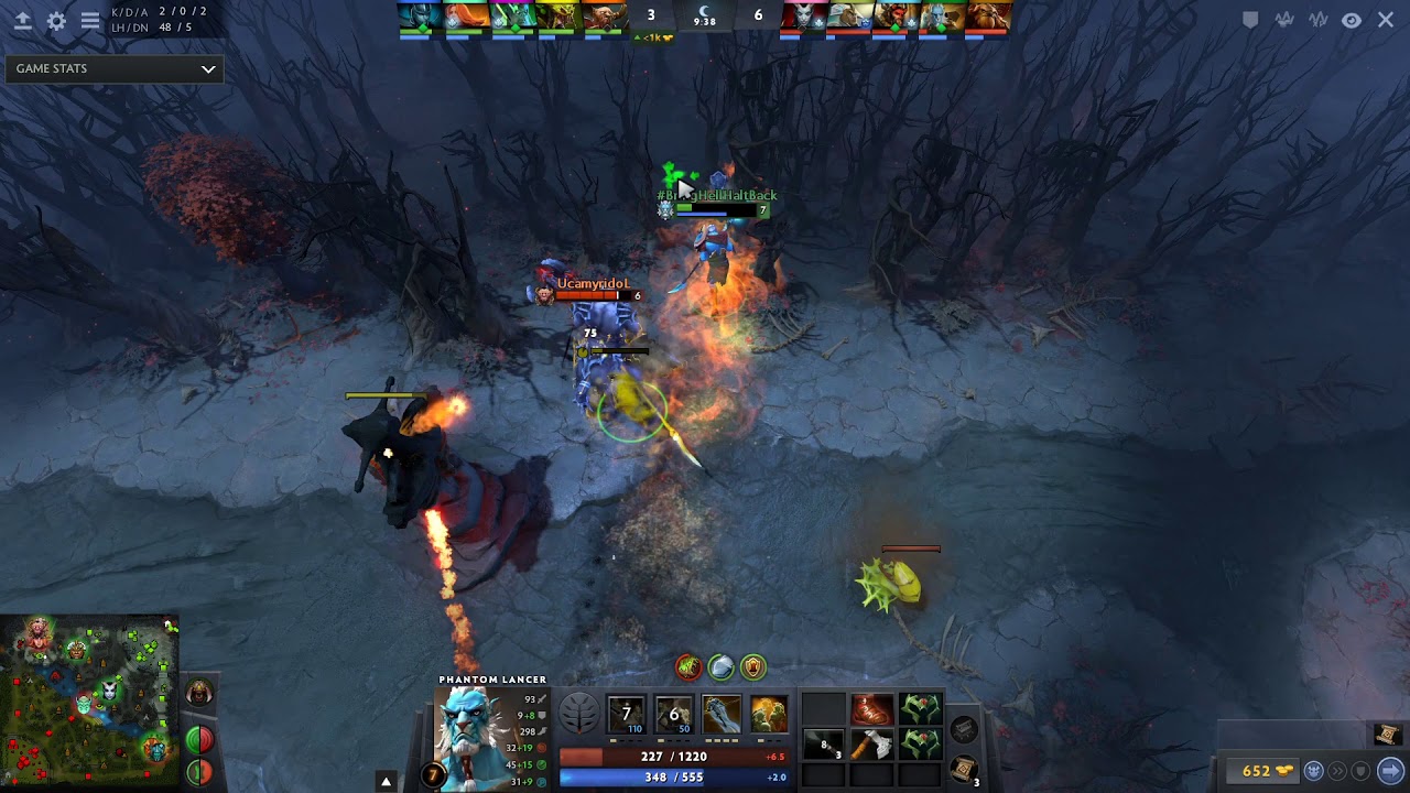 Dominate w/ Phantom Lancer patch 7.26 | Dota 2 - YouTube