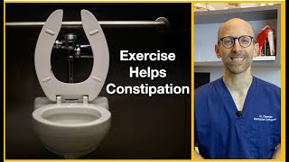 Exercise helps prevent &amp; treat constipation