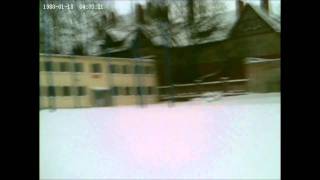 E-revo snow driving on holliday