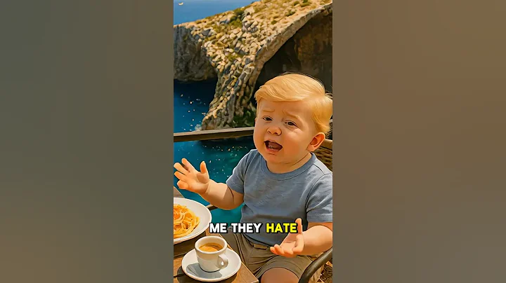 Talking Baby trump about news media #funny #happy #memes #comedy #trump #politics #shorts #baby #usa