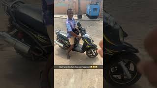 MUMMM!!! Mohamed’s done himself a Mischief #fyp #haha #bike #jokes #laughing