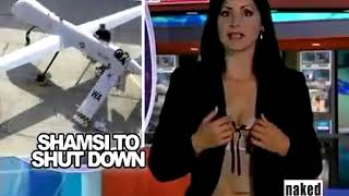 présentatrice le journal télé en culotte et lingerie