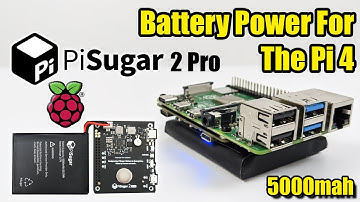 Pi Sugar 2 Pro レビュー - Pi4 にバッテリー電源を供給!