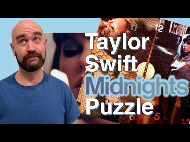 Taylor Swift, Accessories, New Taylor Swift Midnights Puzzle