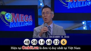 Trực tiếp kết quả xổ số MỸ hôm nay: Mega Millions ngày 14/12/2022